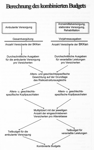 Berechnung des kombinierten Budgets