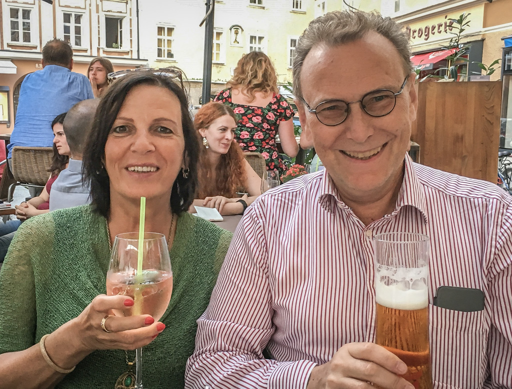 Walter und Bettina bei den Salzburger Festspielen 2016